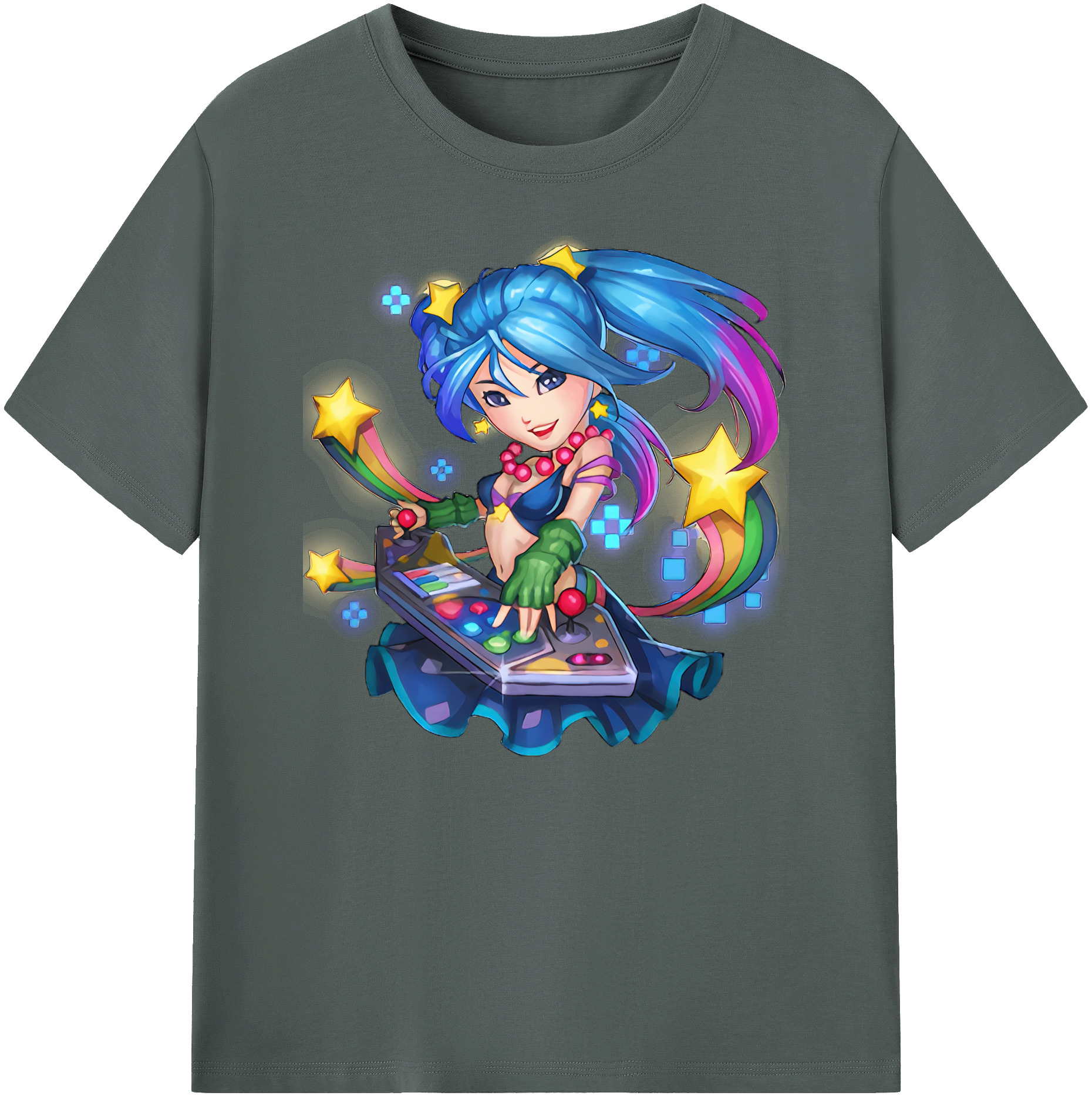リーグ・オブ・レジェンド League of Legends LOL 綿100％ メンズ半袖Tシャツ｜肌触りやわらか＆通気性